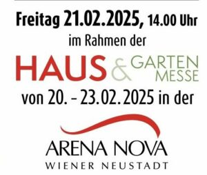 20. – 23.02.2025 Messe Haus & Garten