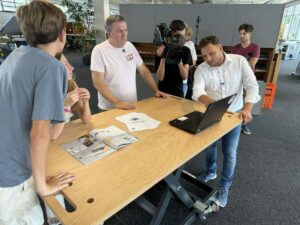 Besuch bei Felder in Tirol